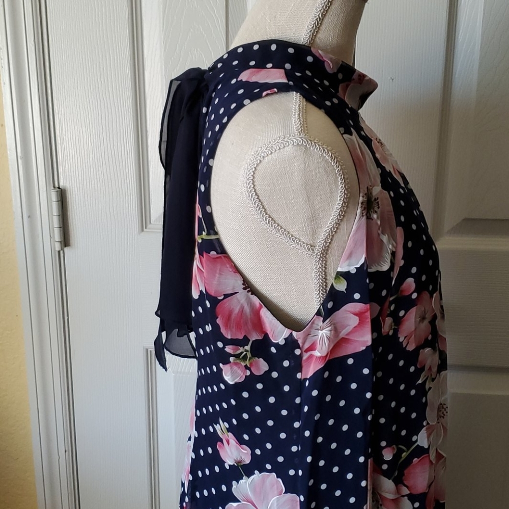 Chiffon dress - Picture 4 of 5